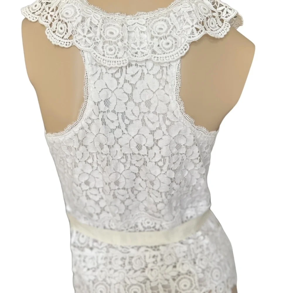Abercrombie Y2K Boho Festival Eyelet Top With Sash